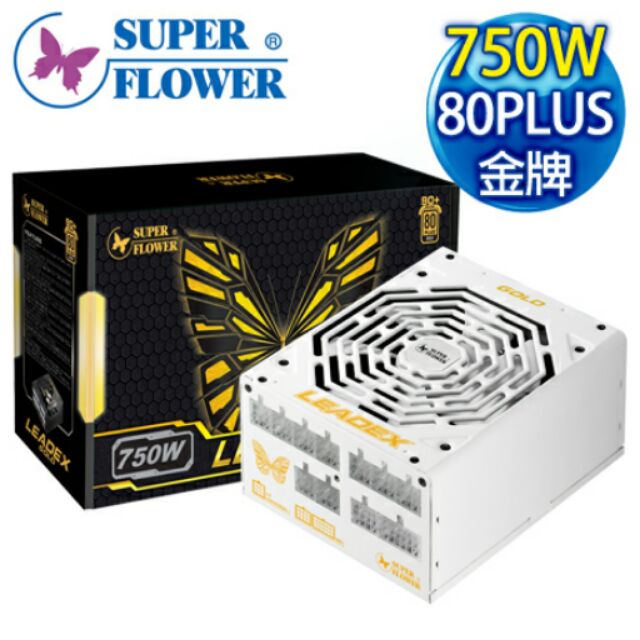 [福利品]SuperFlower 振華 LEADEX 750W 金牌80+水晶全模組全日系 電源供應器