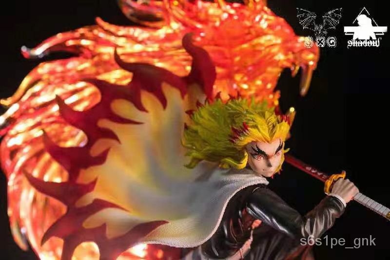 男女兼用 Sxgスタジオ 鬼滅の刃 Gkフィギュア 塗裝済完成品 炎柱 煉獄杏寿郎 フィギュア Hesperiavet Com
