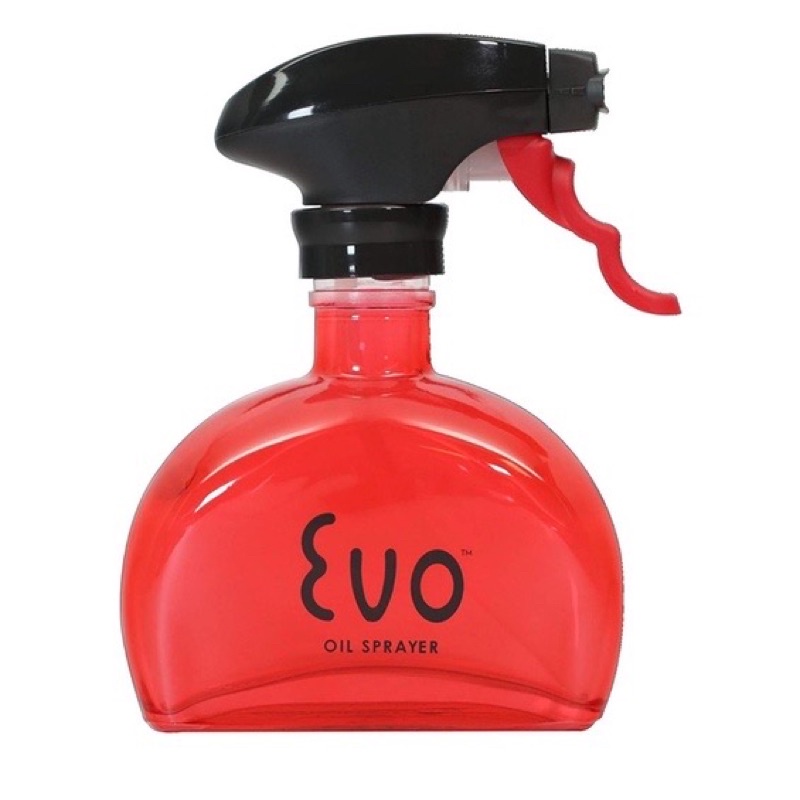 [現貨一個] 美國EVO oil sprayer玻璃噴油瓶 紅色