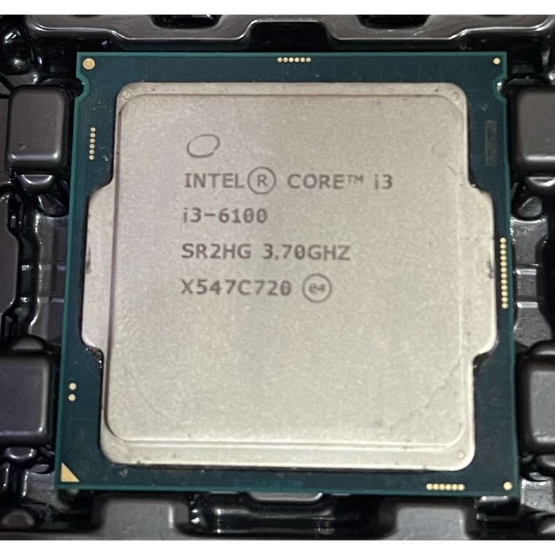 二手良品 INTEL i3 6100 CPU 處理器 LGA 1151 六代