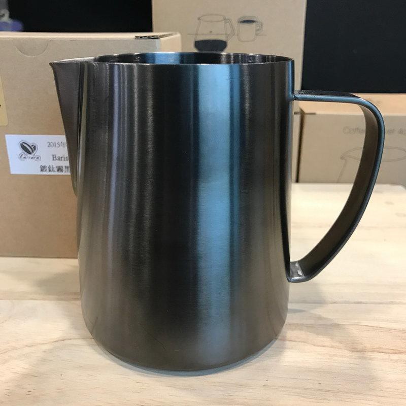 Barista Gear BG 不鏽鋼 拉花鋼杯 鍍鈦霧黑 12oz/20oz/24oz