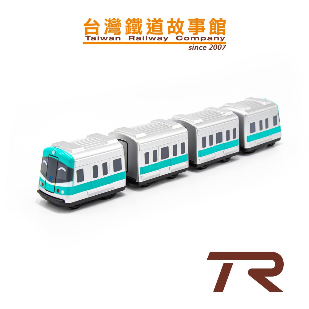 鐵支路模型 QV012T1 高雄捷運 電聯車 迴力車玩具 | TR台灣鐵道故事館