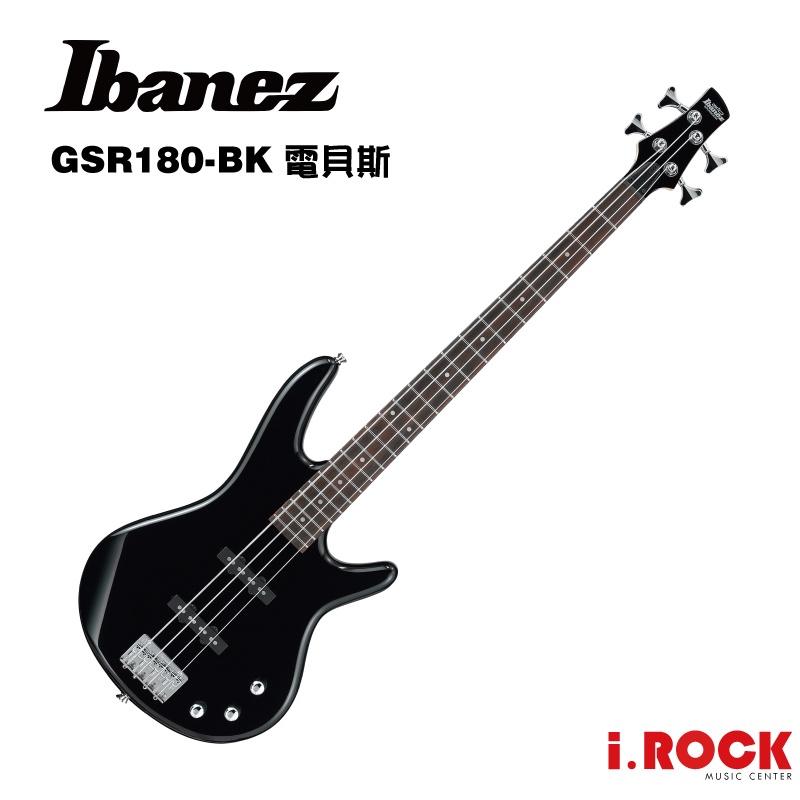 Ibanez GSR180 BK 電貝斯 黑色【i.ROCK 愛樂客樂器】貝斯 Bass