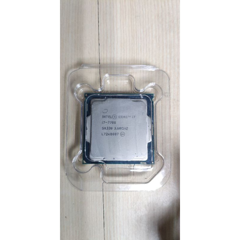 Intel I7-7700處理器(附風扇)