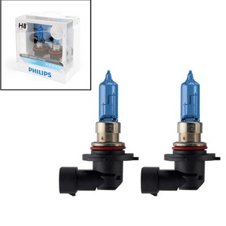 全新正品飛利浦H8 12360 Diamond Vision 5000K 12V 35W燈泡組-極限超快感