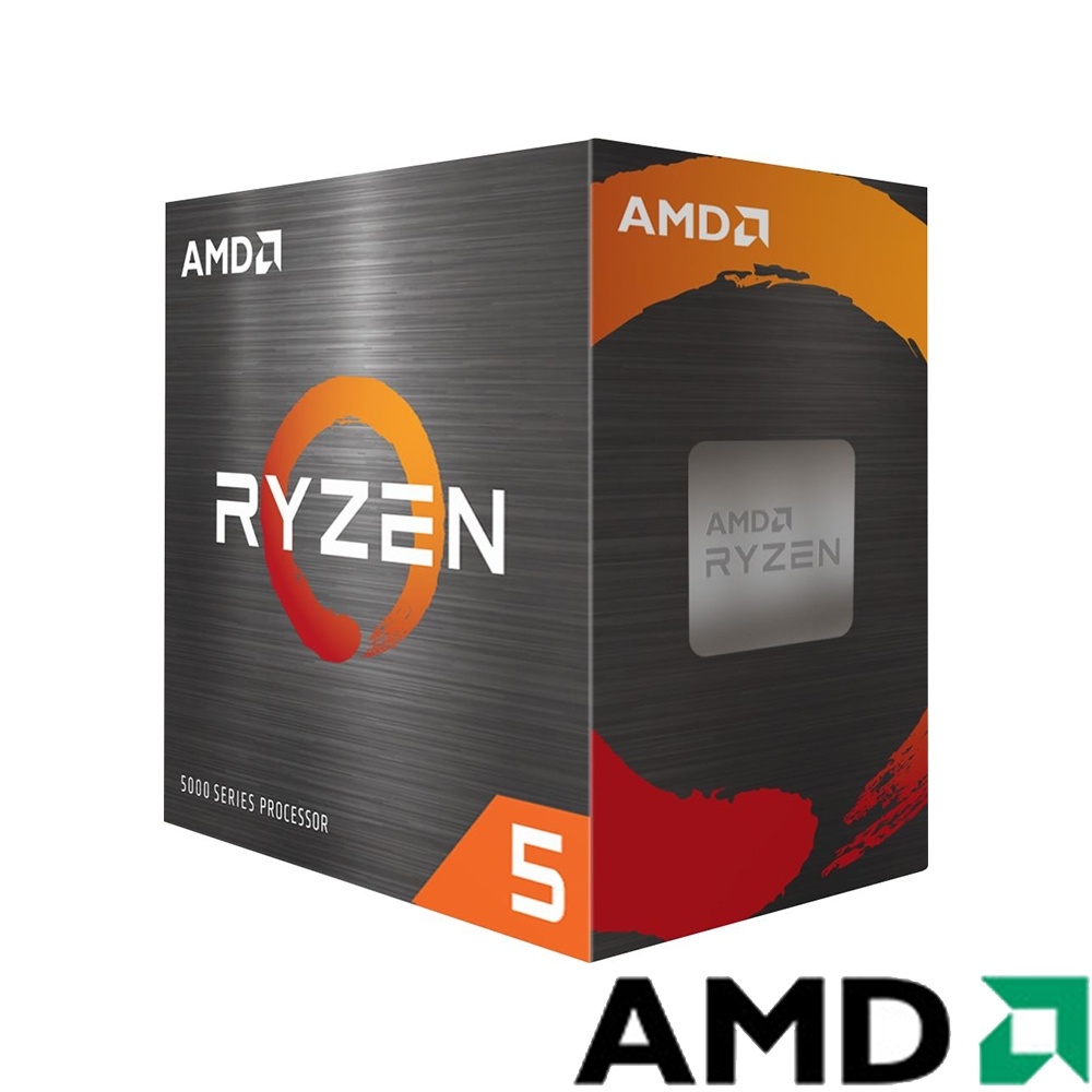 AMD Ryzen 5-5600X 3.7GHz 6核心 中央處理器