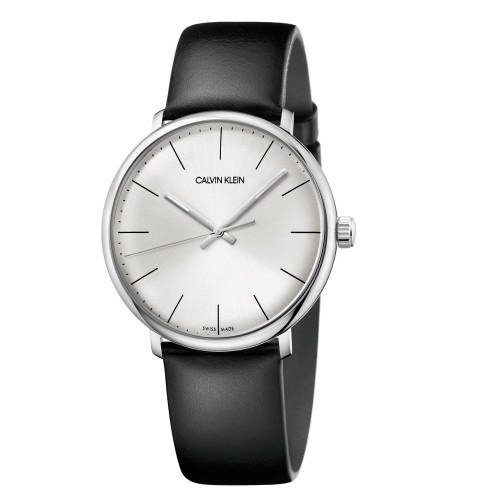 Calvin Klein CK 美式簡約皮帶腕錶(K8M211C6)40mm