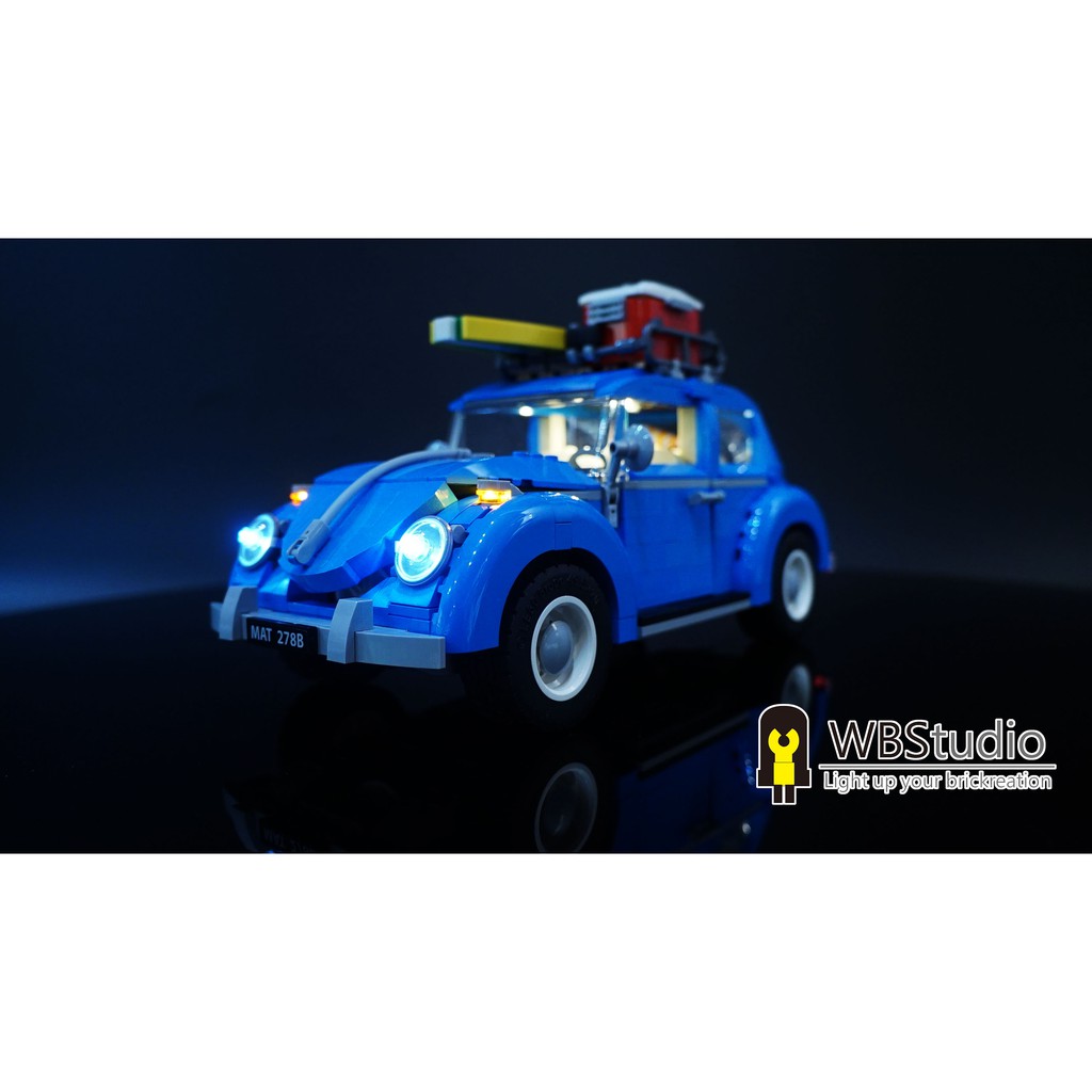 【台南 益童趣】 LEGO 10252 福斯金龜車 LED燈組專用包 (現貨)