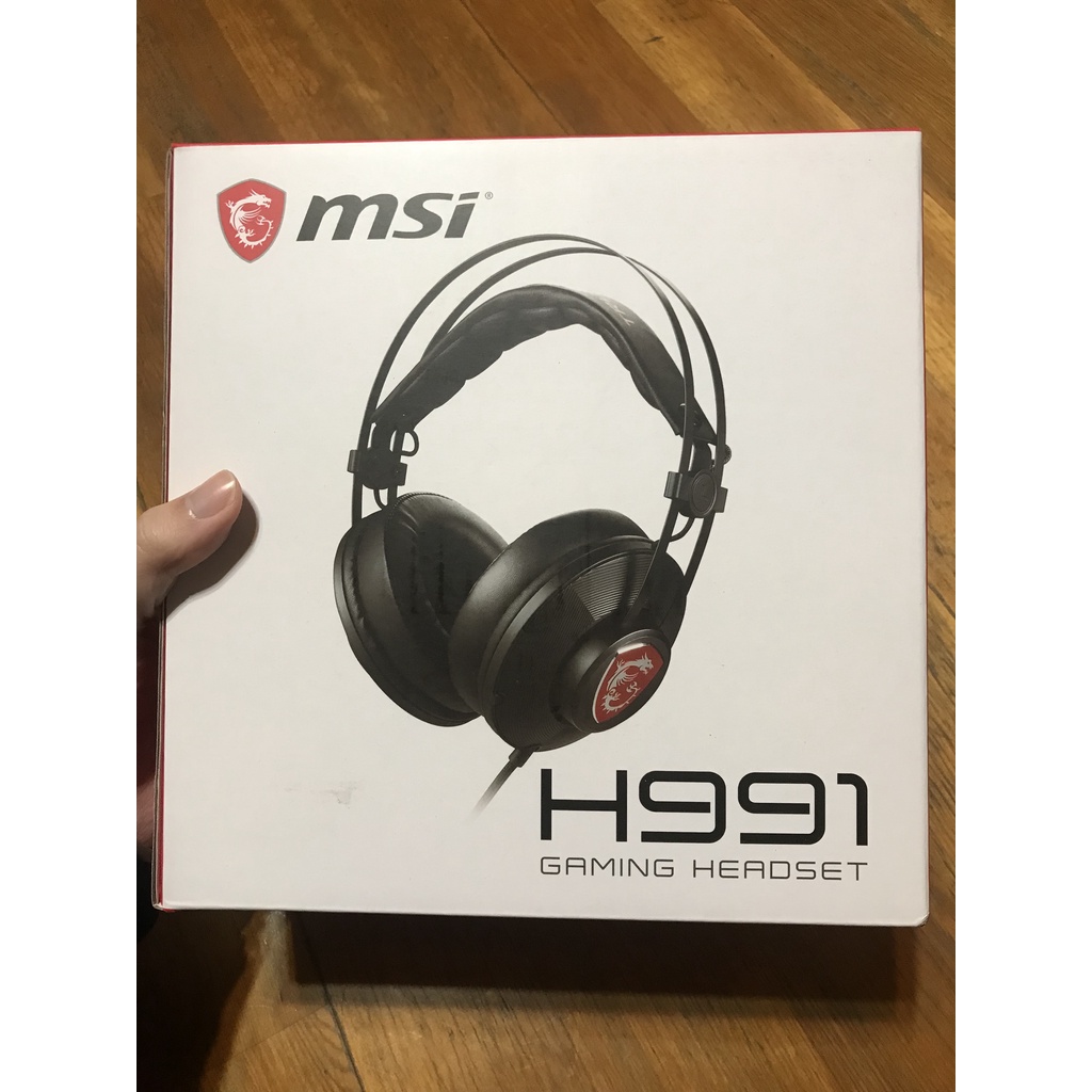 MSI 微星 H991 GAMING HEADSET 電競耳機 蝦皮購物