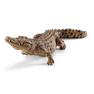 動物模型 Schleich 14736 尼羅鱷 鱷魚 (新款式) 嘴巴可動