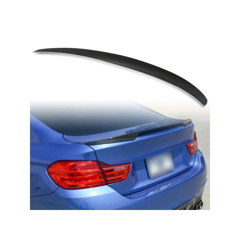 BMW F36 Gran Coupe 雙門轎跑車 P款 ABS 尾翼 後擾流板 4D碳纖維樣式