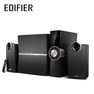 漫步者 EDIFIER C2XD 2.1 聲道多媒體喇叭 4件式 全木質 紅外線遙控 光纖輸入 全新品原廠保固