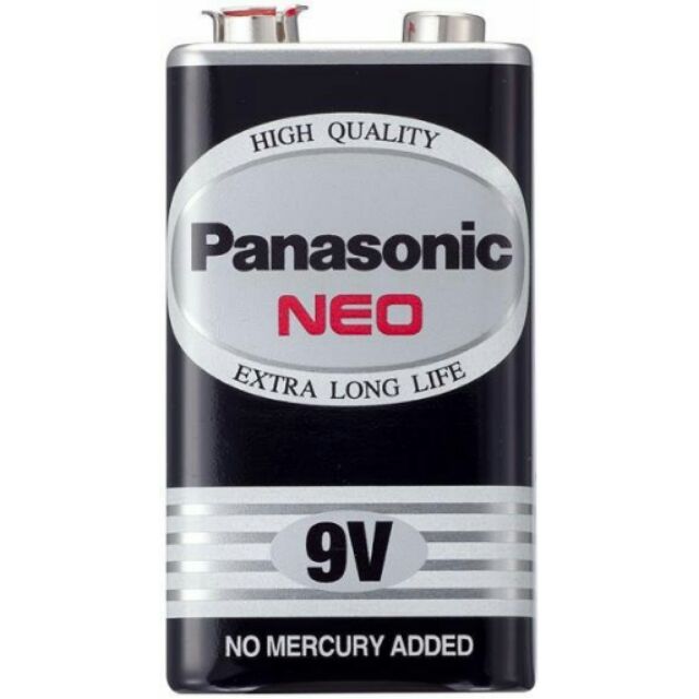 Panasonic 國際牌 碳鋅電池 9V方形電池 1 入裝