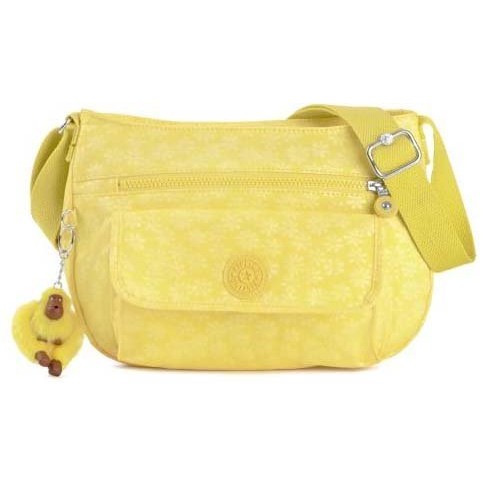 全新正品 Kipling HB6463 Syro Daisy 黃色斜背包 似hb3819