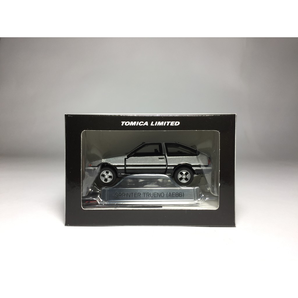 絕版逸品【TOYEE】TOMICA TL TOYOTA SPRINTER TRUENO(AE86) 藤原拓海座車 灰色