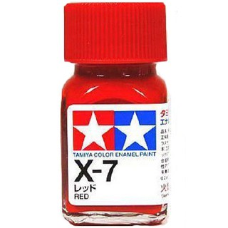 田宮 tamiya 模型 耗材 油性漆 x-7 亮光紅 萬年東海