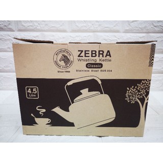 泰國斑馬zebra304不銹鋼笛音壺 4.5公升 斑馬茶壺