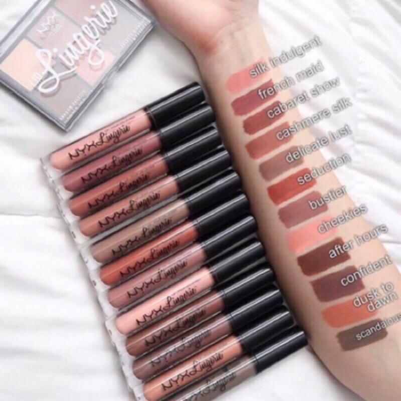 Nyx 貼身愛撫炫耀唇蜜放閃唇蜜有中標02 Shy 08euro Trash06butter07honeymoon 蝦皮購物
