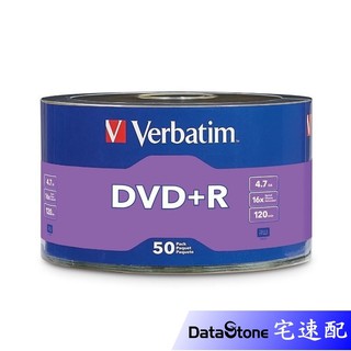 Verbatim 威寶 16x DVD+R 空白光碟片 銀雀版 原廠50片裝
