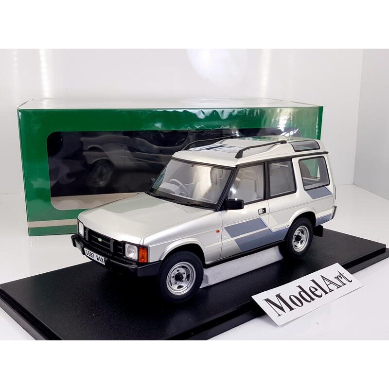 【模型車藝】1:18 Cult Scale Land Rover Discovery 1 V8 1989銀 路華越休旅