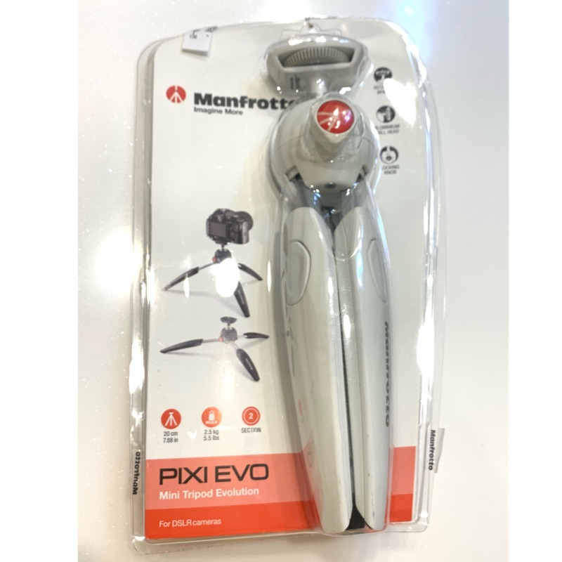 Manfrotto PIXI EVO 進階輕巧迷你腳架（僅拆封 室內測試過）