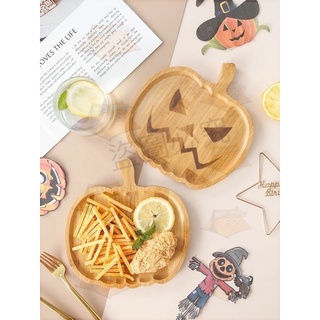 Halloween Pumpkin Plate 南瓜託盤鬼影 託盤