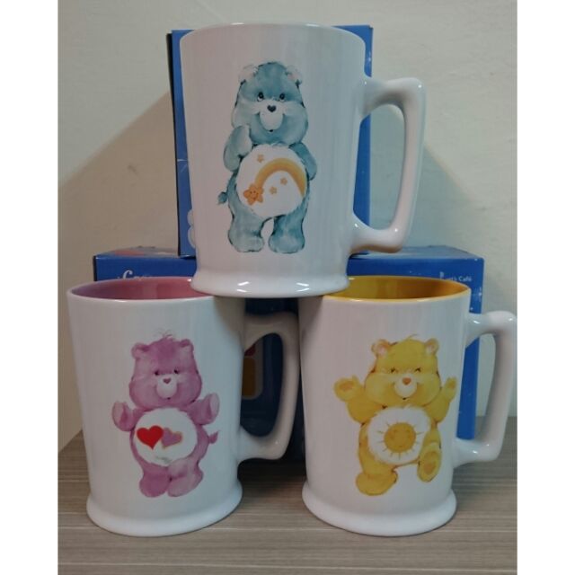 全家伯朗咖啡館 Care Bears系列 彩虹熊 馬克杯 陶瓷杯 水杯 杯子