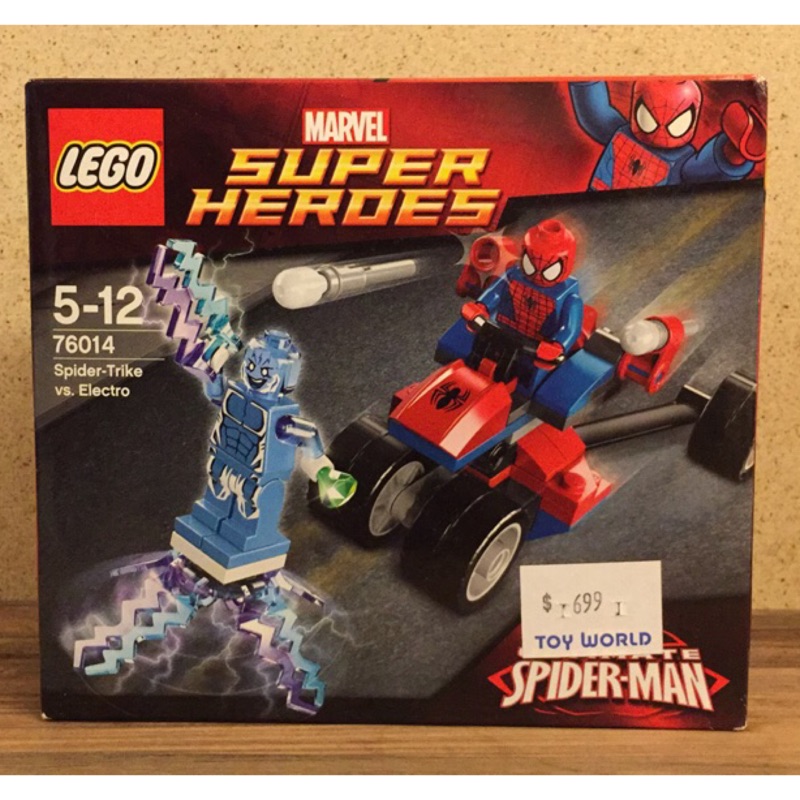 Lego 76014 Spider-Trike vs. Electro