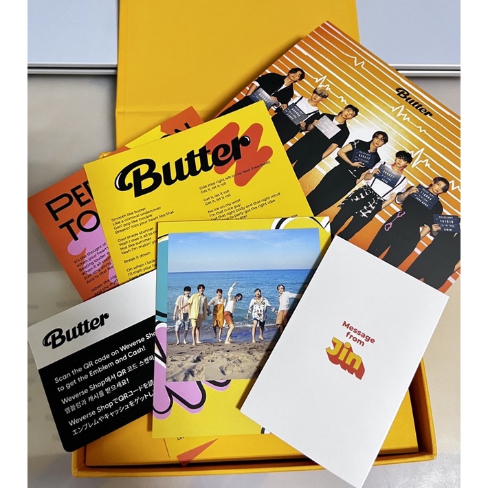 降售! BTS Butter空專 專輯