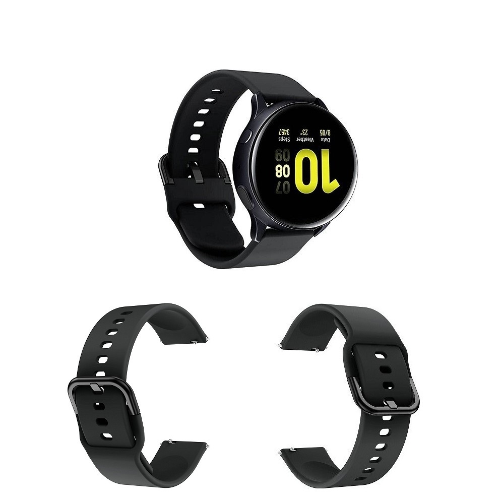 【穿扣平滑錶帶】Amazfit Bip U Pro S GTS3 GTS2 mini 錶帶寬度 20mm 智慧手錶 矽膠