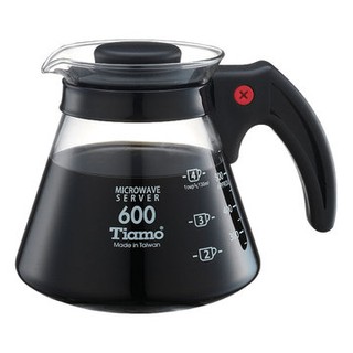 🌟Tiamo🌟耐熱玻璃壺 600cc HG2295BK HG2295G 咖啡玻璃壺 咖啡茶壺 冷泡茶壺 咖啡壺 花茶壺