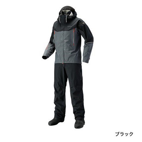 ◎百有釣具◎SHIMANO RA-025S 新穎輕便防水透氣釣魚套裝 規格:黑L(63712) / 黑XL(63714)
