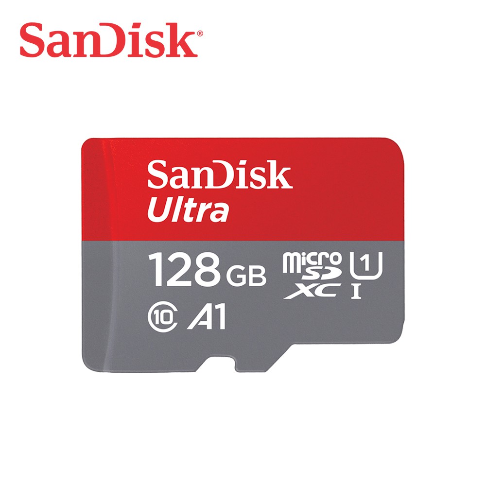 SanDisk 128/200GB Ultra 100MB/s microSDXC C10 記憶卡 公司貨