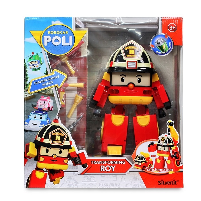 [TC玩具] POLI 10吋 變形遙控波力 羅伊 救援小英雄 原價1599 特價