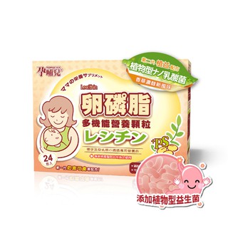 孕哺兒 卵磷脂多機能營養細末(4gX24包入)【麗兒採家】