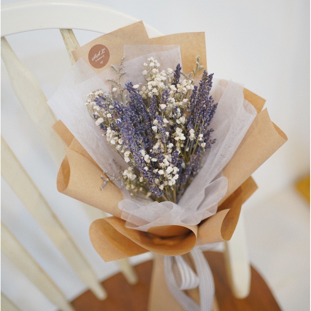 Ssl薰衣草花束畢業花束乾燥花束情人節薰衣草求婚聖誕節台中乾燥花 蝦皮購物