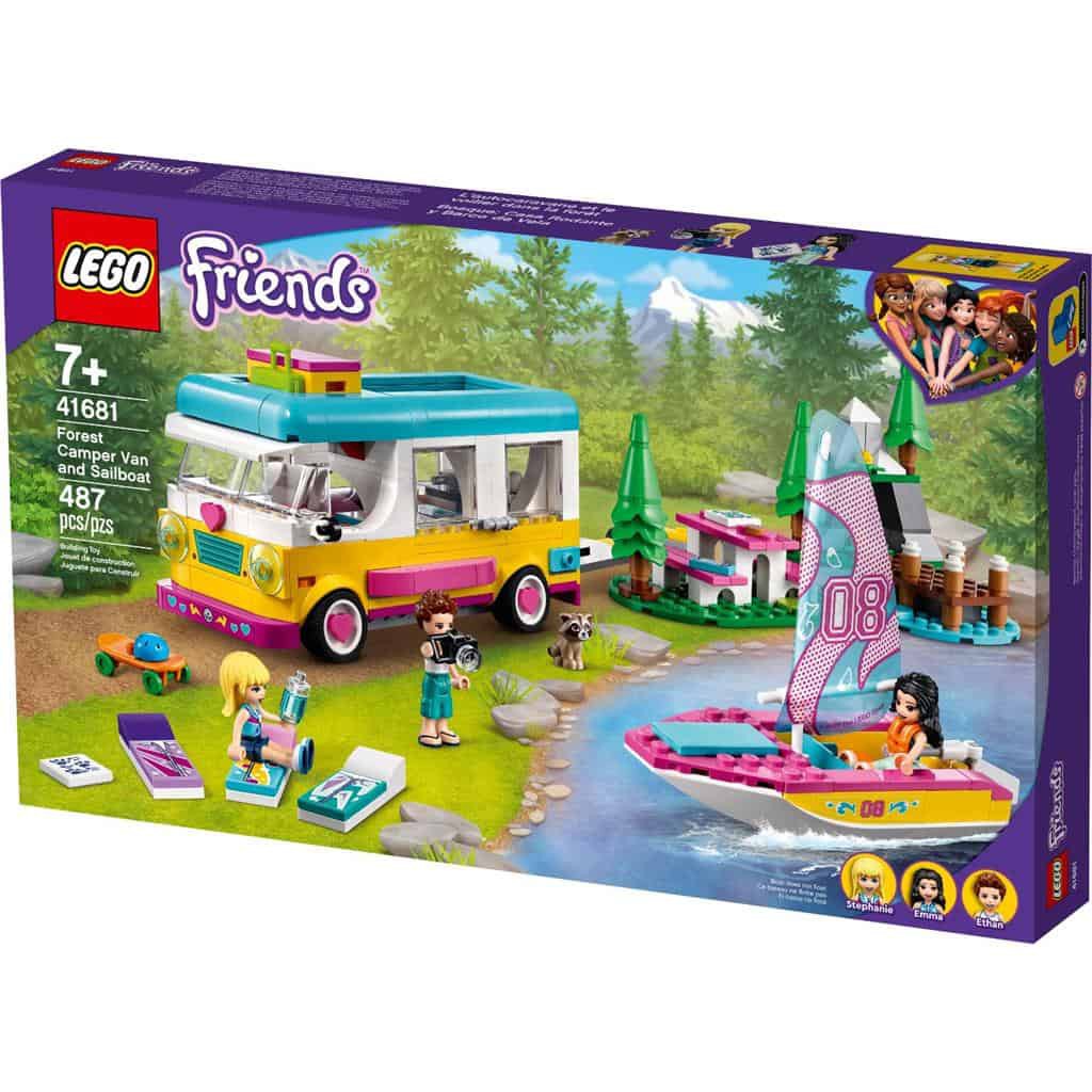 【周周go】LEGO 樂高41681 森林露營車和帆船