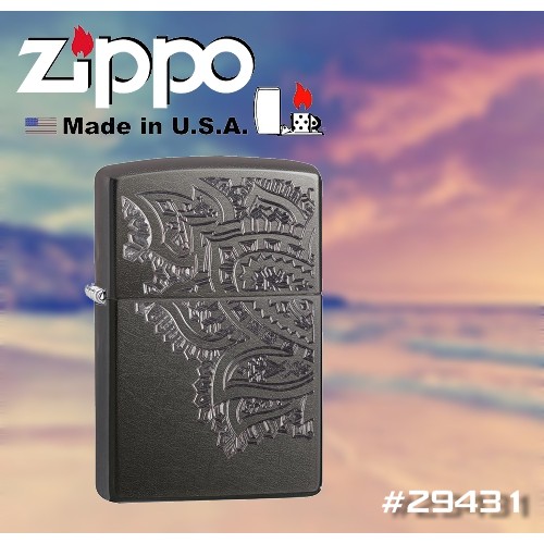 【富工具】美國原廠ZIPPO 防風打火機(贈送125ml打火機油) #29431