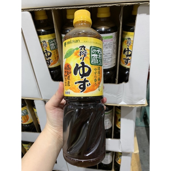 Mizkan味滋康柚子醋醬汁 1公升 好市多代購