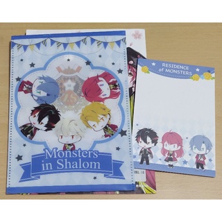 妖怪公館的新房客 藍旗左衽 三日月書版 2019春之祭 滿額贈 資料袋 資料夾 便條紙 便箋 小說 周邊商品