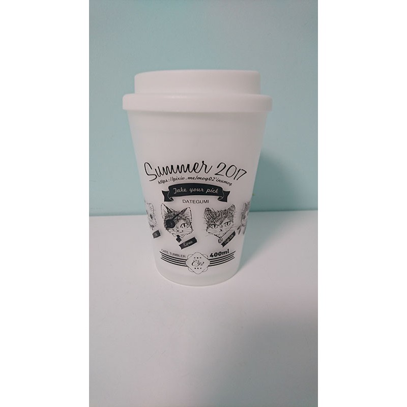 現貨 日版 刀劍亂舞 伊達組 同人貓咪形象 隨行杯 鶴丸國永 燭台切光中 大俱利伽羅 太鼓鐘貞宗 inumog