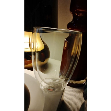 丹麥 Bodum Pavina no.4569 350ml  雙層耐熱玻璃杯