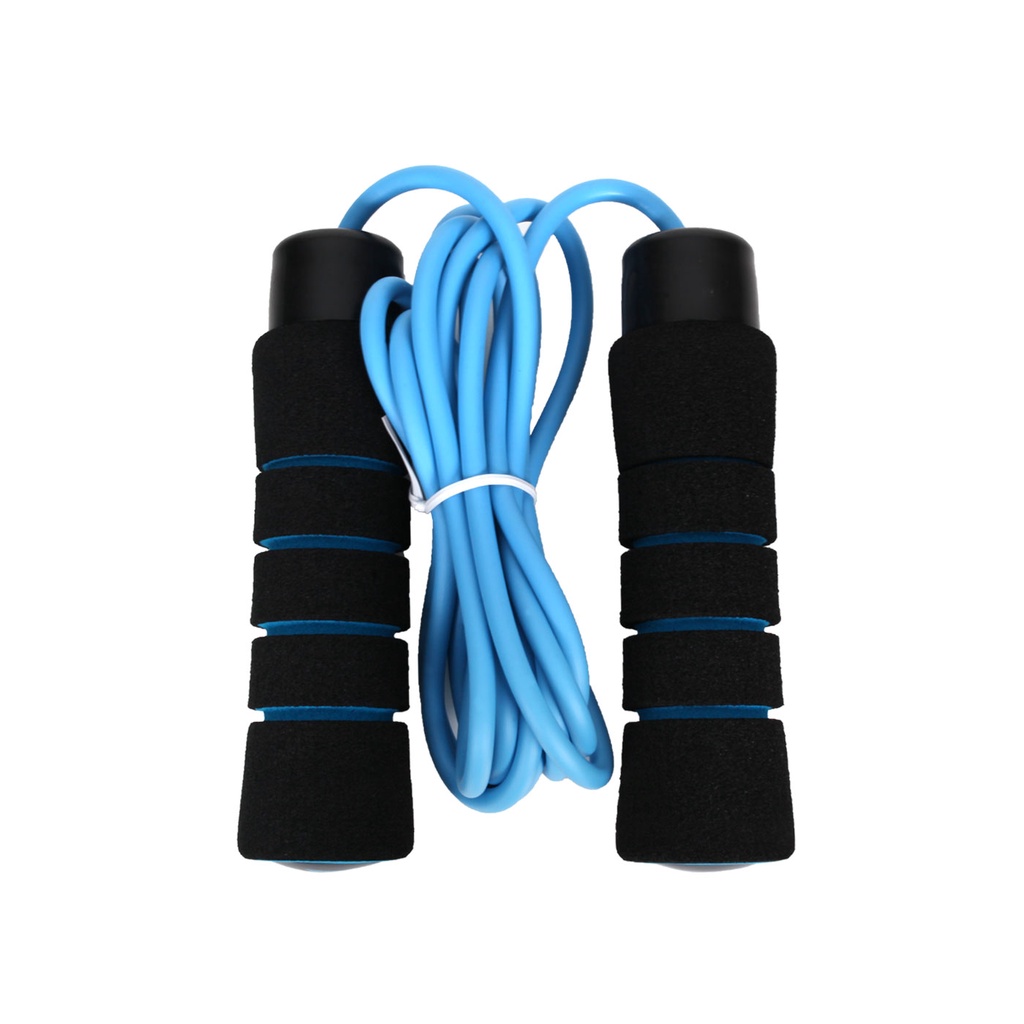 ALEX 加重跳繩(台灣製 健身 健美 有氧運動 訓練「B-63」 黑藍