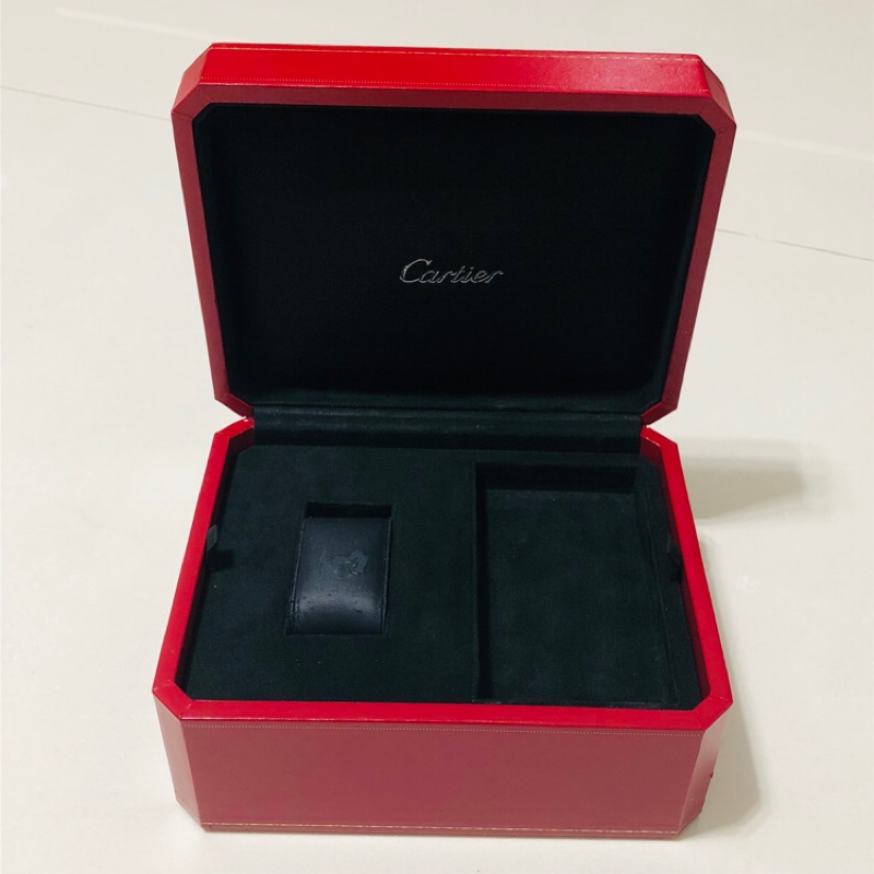 二手 Cartier 卡地亞 大型 手錶盒 珠寶盒 錶盒 收納盒