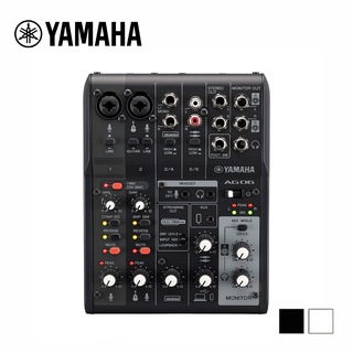 YAMAHA AG06MK2 混音器 黑/白 兩色款【敦煌樂器二館】