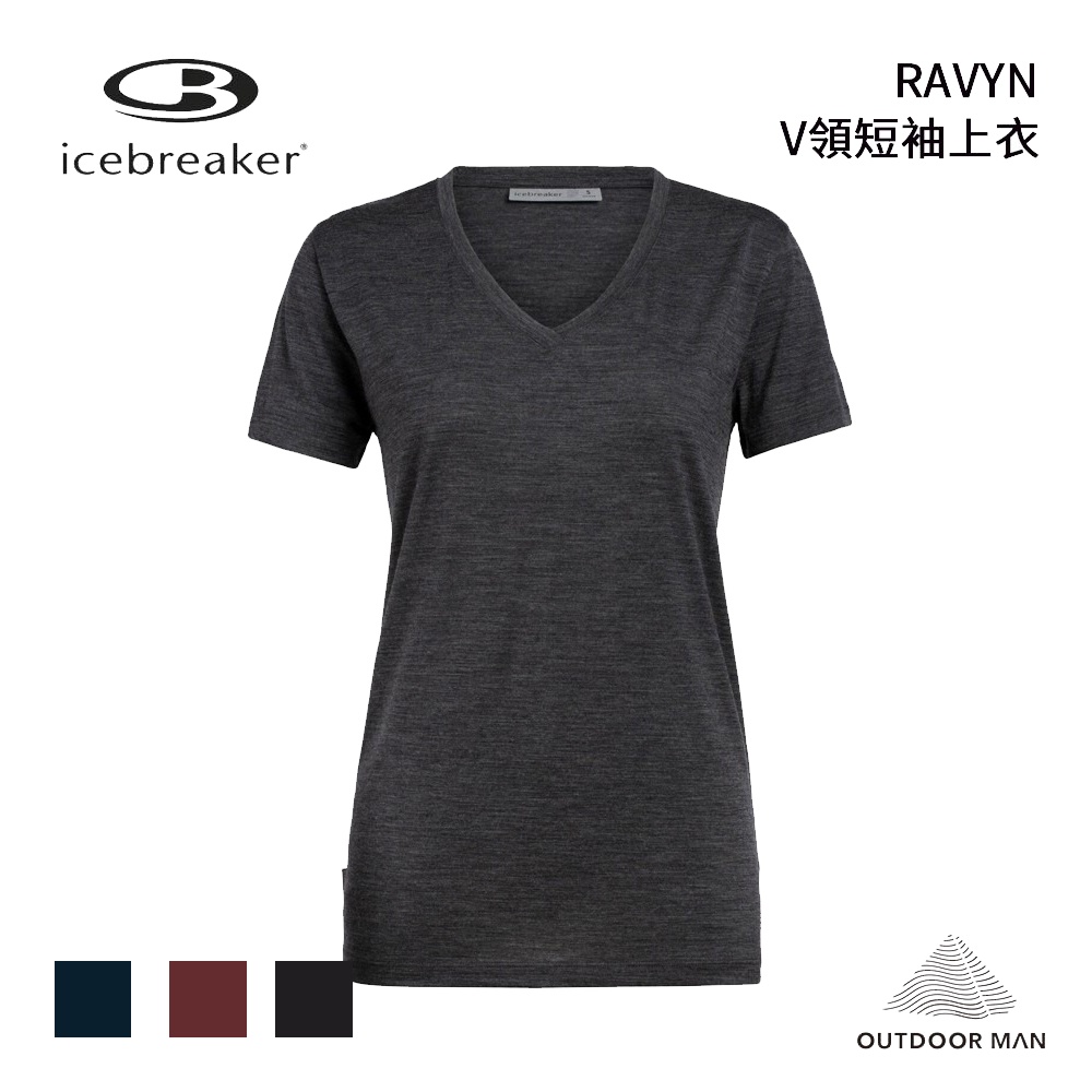 [Icebreaker] 女款 RAVYN V領短袖上衣 (IB105032)