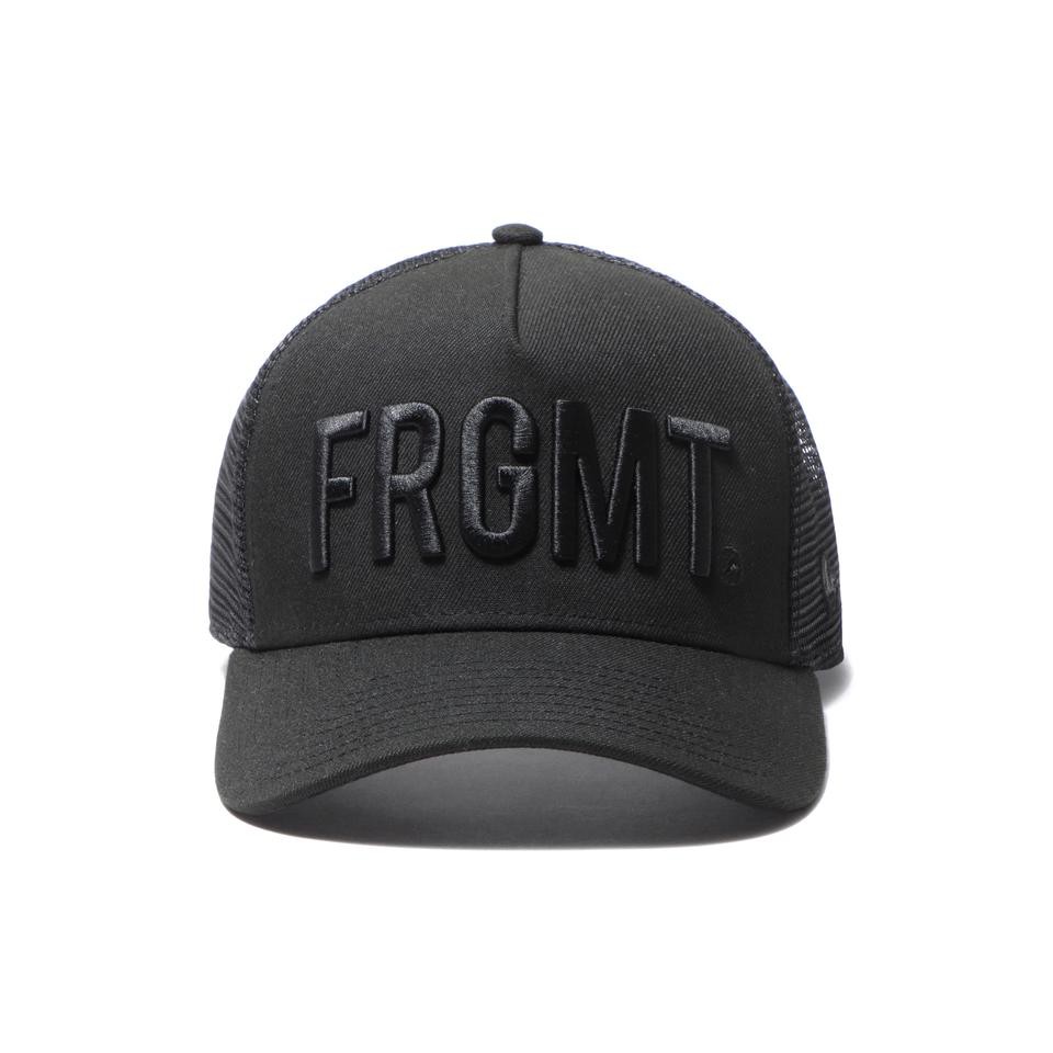 預購 11月26號 NEW ERA  9FORTY A-Frame FRAGMENT DESIGN FRGMT 黑色網帽