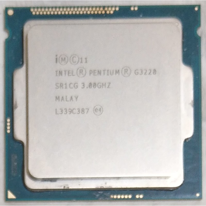 Intel 四代 Pentium G3240 G3250 G3260 G3420 等 CPU (1150 腳位) 無風扇