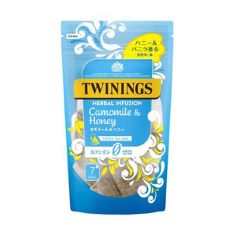 日本 twinnings 片岡 蜂蜜洋甘菊茶 10.5gx7入 唐寧茶