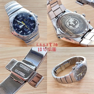 現貨 二手 中古 CITIZEN 星辰 h500 s010128 手錶 男錶 eco-drive 復古 vintage